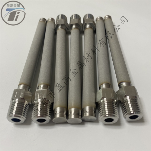 φ10*100规格不锈钢粉末烧结滤芯